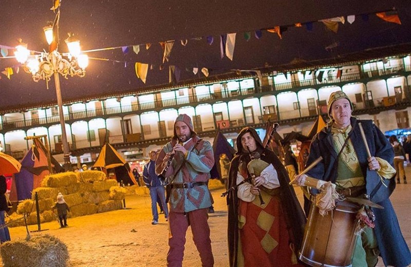 Mercado Medieval Chinchon danzas medievales